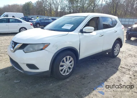 2015 Nissan Rogue S from USA, damaged, VIN KNMAT2MT5FP566599